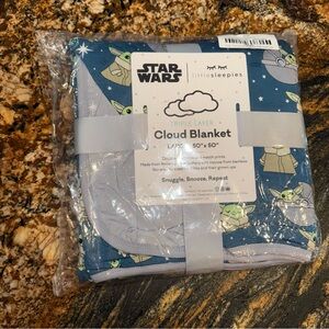 Little Sleepies Grogu Cloud Blanket